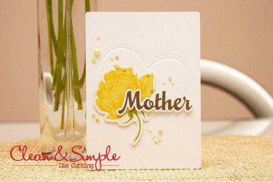 Clean & Simple Die Cutting #6: Mother. Video