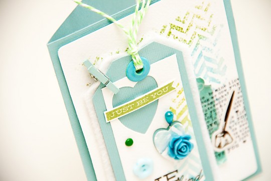 Watercolour tags as gift tags or card embellishments. Video