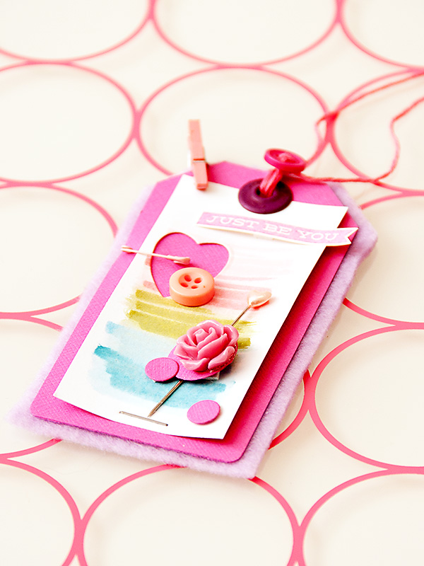 Watercolour tags as gift tags or card embellishments. Video