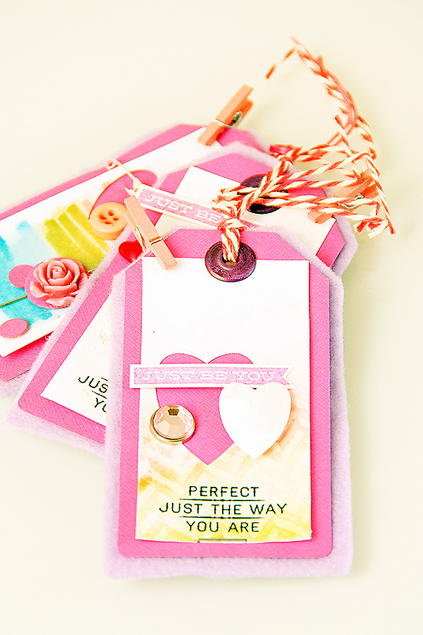 Watercolour tags as gift tags or card embellishments. Video