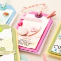 Watercolour tags as gift tags or card embellishments. Video