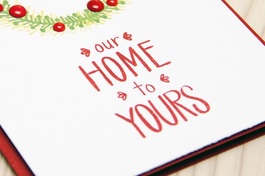 Листівка Our Home to Yours для Neat & Tangled 