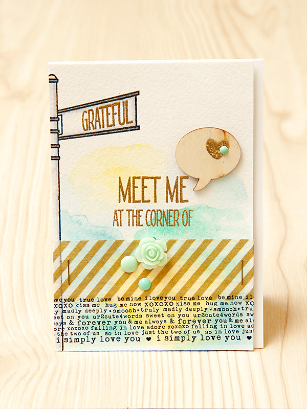 Листівка Meet Me для Neat & Tangled. День 2