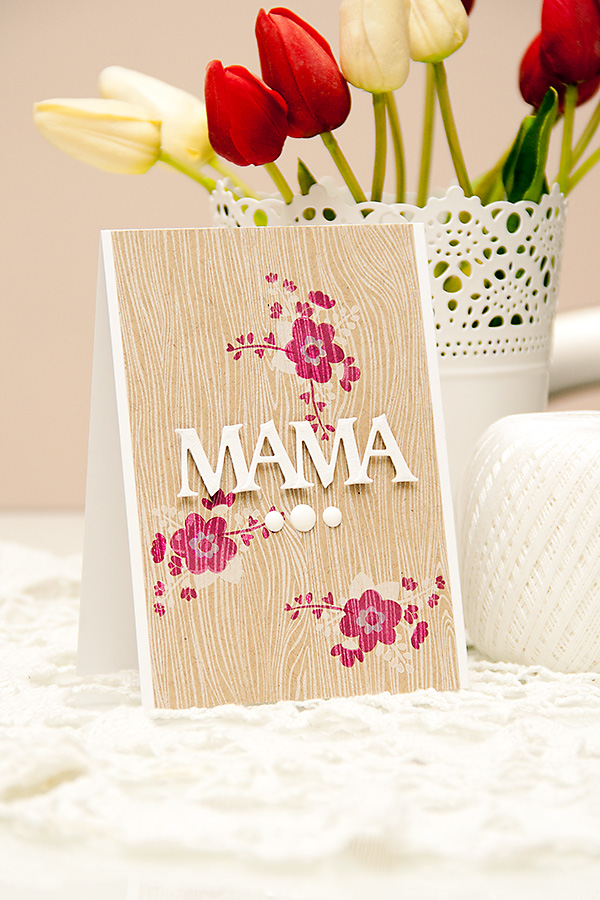 Avery Elle's Mother's Day Challenge - Mama Card by Yana Smakula using Love Notes Stamp Set