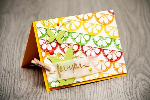Yana Smakula - For You using stamps from Avery Elle and dies from Simon Says Stamp