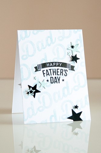 Yana Smakula - Father's Day Card using stamps from Simon Says Stamp