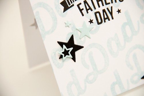 Yana Smakula - Father's Day Card using stamps from Simon Says Stamp