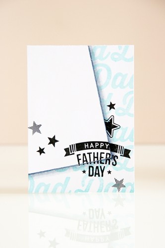 Yana Smakula - Father's Day Card using stamps from Simon Says Stamp