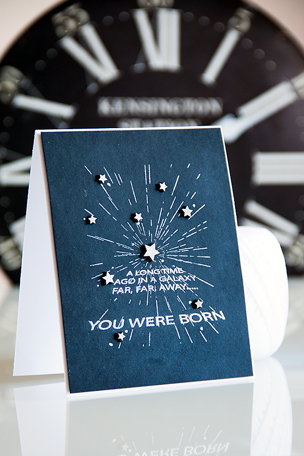 Neat & Tangled | Star Wars Inspired Birthday Card by Yana Smakula