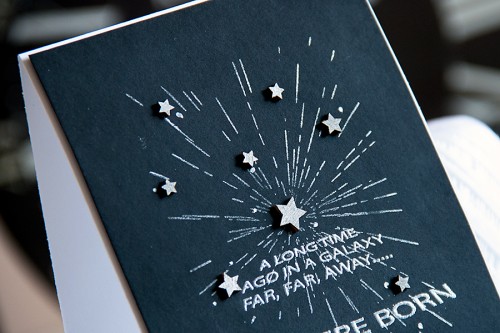 Neat & Tangled | Star Wars Inspired Birthday Card by Yana Smakula