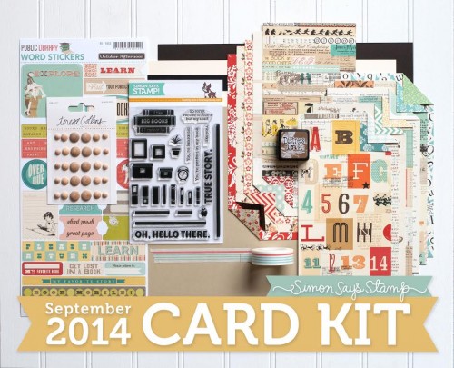 Simon Says Stamp Septermber 2014 Card Kit