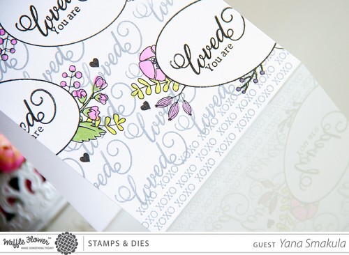 Yana Smakula | Waffle Flower Crafts stamps #waffleflowercrafts - One Layer Loved Card and video!