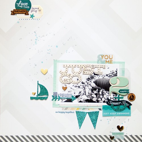 Yana Smakula | Gossamer Blue September Layouts