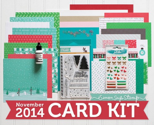 Simon Says Stamp November 2014 Card Kit - You Warm My Heart