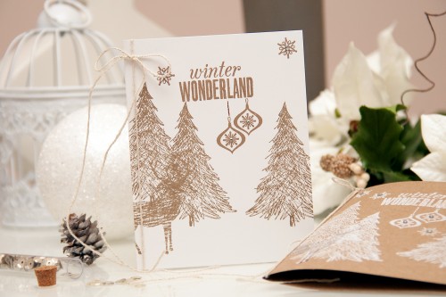 Yana Smakula | Hero Arts 2014 - Front and Back stamped holiday cards. For more cardmaking ideas and videos please visit https://www.yanasmakula.com/?lang=en