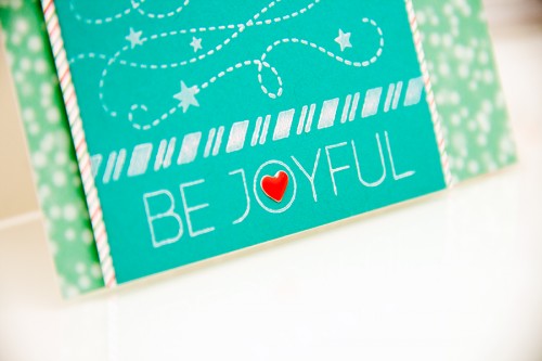 Yana Smakula | Simon Says Stamp November 2014 Card Kit - Be Joyful