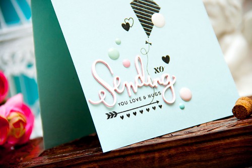 Yana Smakula | Simon Says Stamp - Sending You Love & Hugs. For more cardmaking ideas and video tutorials please visit http://www.zrobysama.com.ua/?lang=en