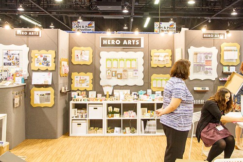 Hero Arts Booth | CHA 2015