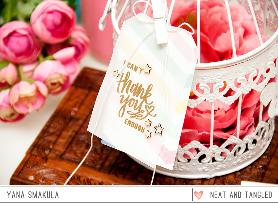 Yana Smakula | Neat & Tangled: All My Heart + Birthday Tags dies