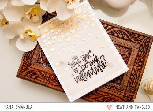 Yana Smakula | Neat & Tangled: Will You Be My Valentine?