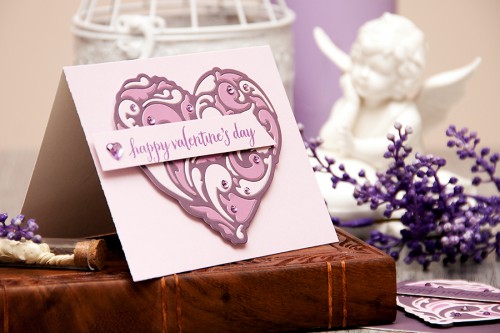 Yana Smakula | Hero Arts Lilac Valentine's Day Cards