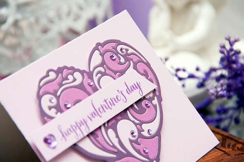 Yana Smakula | Hero Arts Lilac Valentine's Day Cards