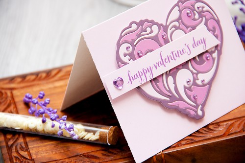 Yana Smakula | Hero Arts Lilac Valentine's Day Cards