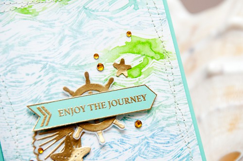 Yana Smakula | Hero Arts Watercolor Enjoy The Journey Card