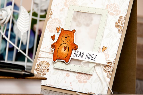 Yana Smakula | Simon Says Stamp Hop To It - Bear Hugs Card