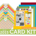 Simon Says Stamp Card Kit of the Month JUNE 2015 BE HAPPY ckJune15