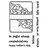 Neat and Tangled GARDENIA BLOOMS JOURNALING CARD Clear Stamp Set