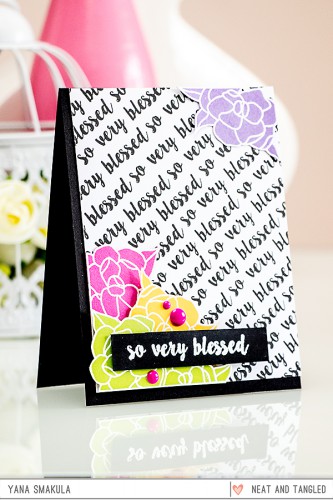 Yana Smakula | Neat & Tangled May 2015 Release. Day 2 - So Very Blessed Featuring Gardenia Blooms Stamp Set