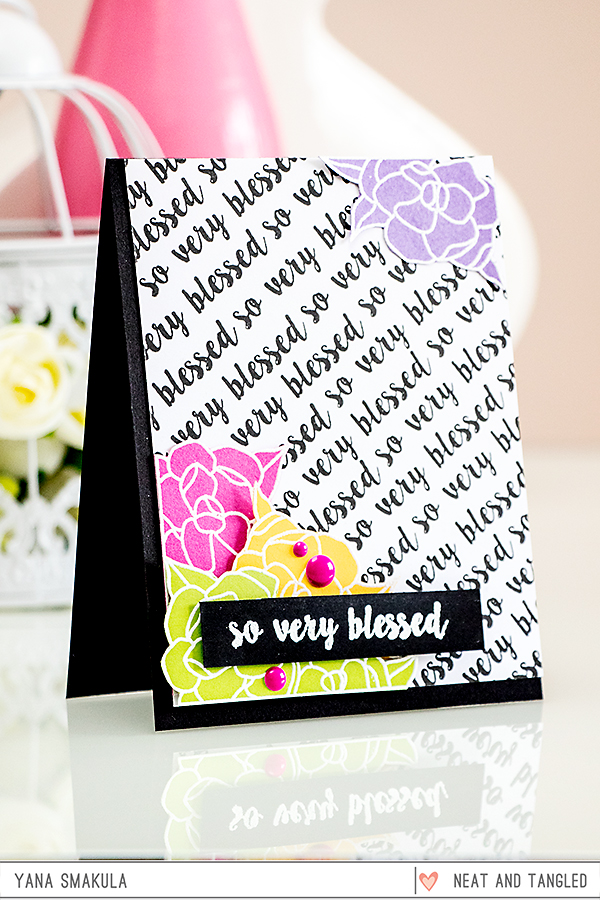 Yana Smakula | Neat & Tangled May 2015 Release. Day 2 - So Very Blessed Featuring Gardenia Blooms Stamp Set