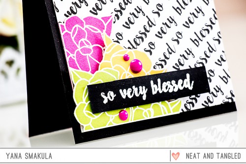 Yana Smakula | Neat & Tangled May 2015 Release. Day 2 - So Very Blessed Featuring Gardenia Blooms Stamp Set