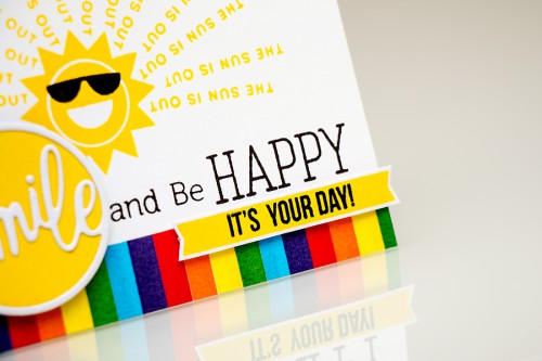 Yana Smakula | Simon Says Stamp June Card Kit - Smile & Be Happy Card