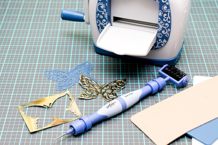 Yana Smakula | Spellbinders Sapphire Die cutting Machine and Dies - You're The Best Card