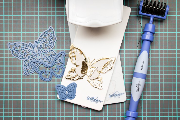 Yana Smakula | Spellbinders Sapphire Die cutting Machine and Dies - You're The Best Card