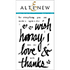 Altenew SUPER SCRIPT 2 Clear Stamp Set AN114