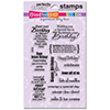 Stampendous Birthday Assortment Stamps