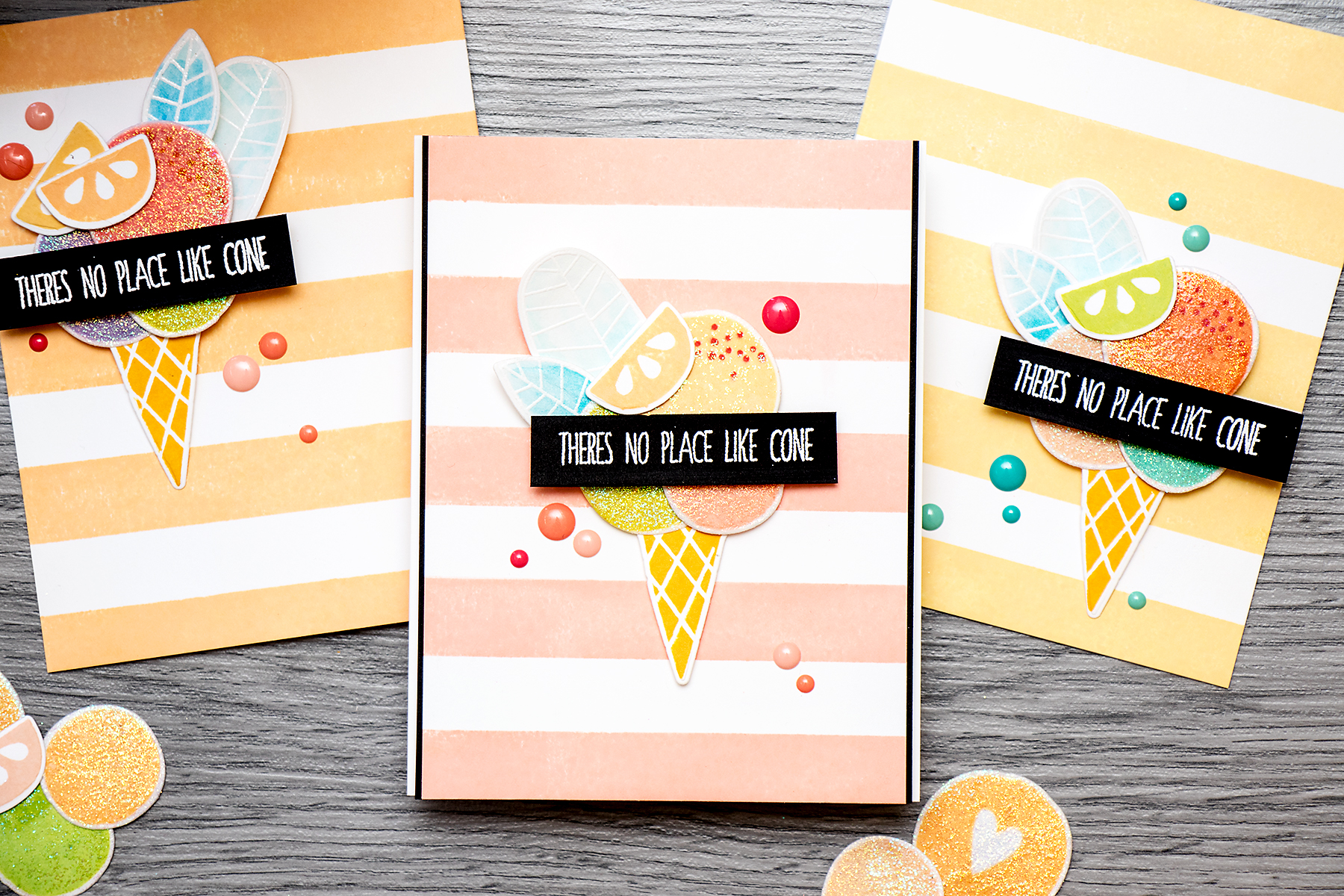 The Color of Fun! Sugary Ice Cream Card. Video