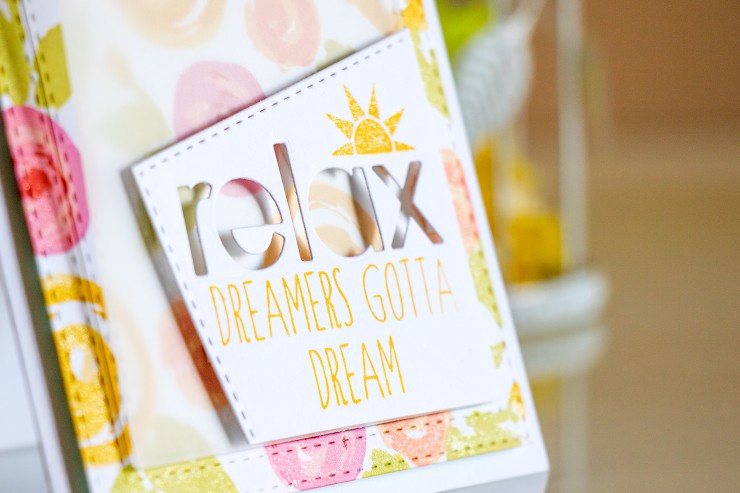 Yana Smakula | The Color of Fun Simon Says Stamp - Relax Dreamers Gotta Dream Card and video