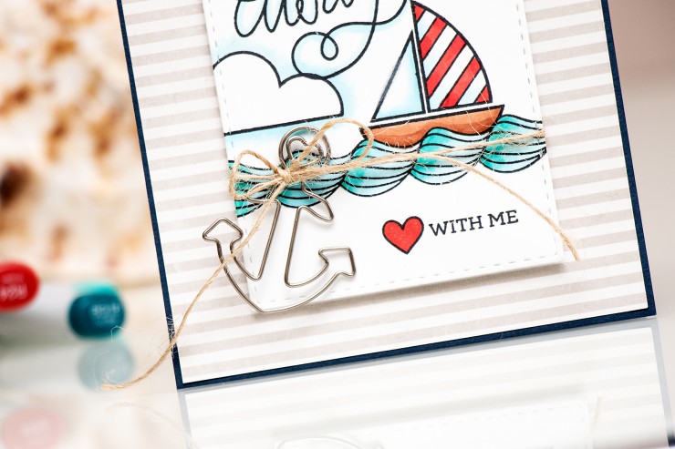 Yana Smakula | Simon Says Stamp July Card Kit - Sail Away With Me