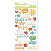 October Afternoon SUMMERTIME Pillow Puffs Stickers EM1317