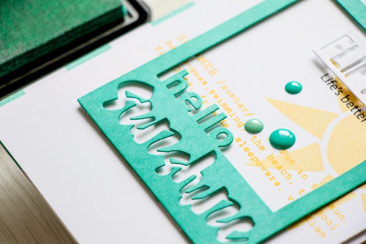 Yama Smakula | Simon Says Stamp Splash of Color Hello Sunshine Card