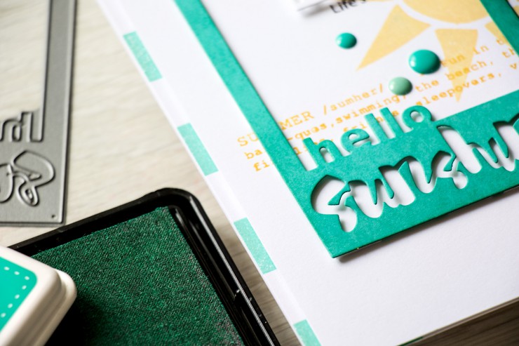 Yama Smakula | Simon Says Stamp Splash of Color Hello Sunshine Card