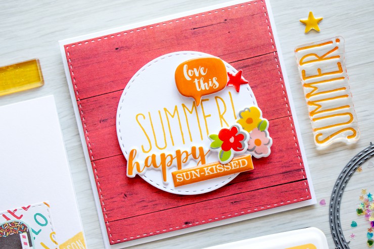 Yana Smakula | Simon Says Stamp August Card Kit – Happy Summer