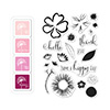 Hero Arts Color Layering Happy Day Flowers Bundle SB107 