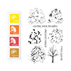 Hero Arts Color Layering Fall Trees Bundle SB115 