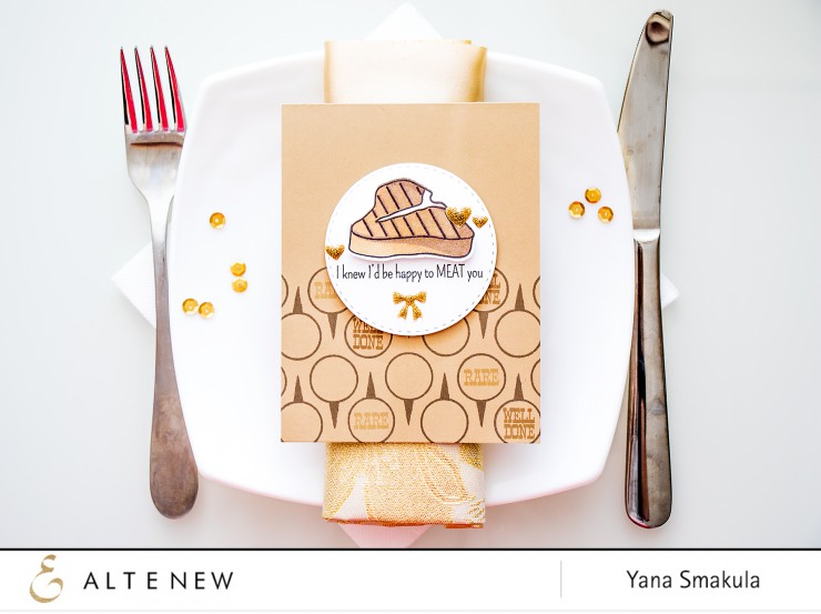 Yana Smakula | Altenew: Raise the Steaks Cards