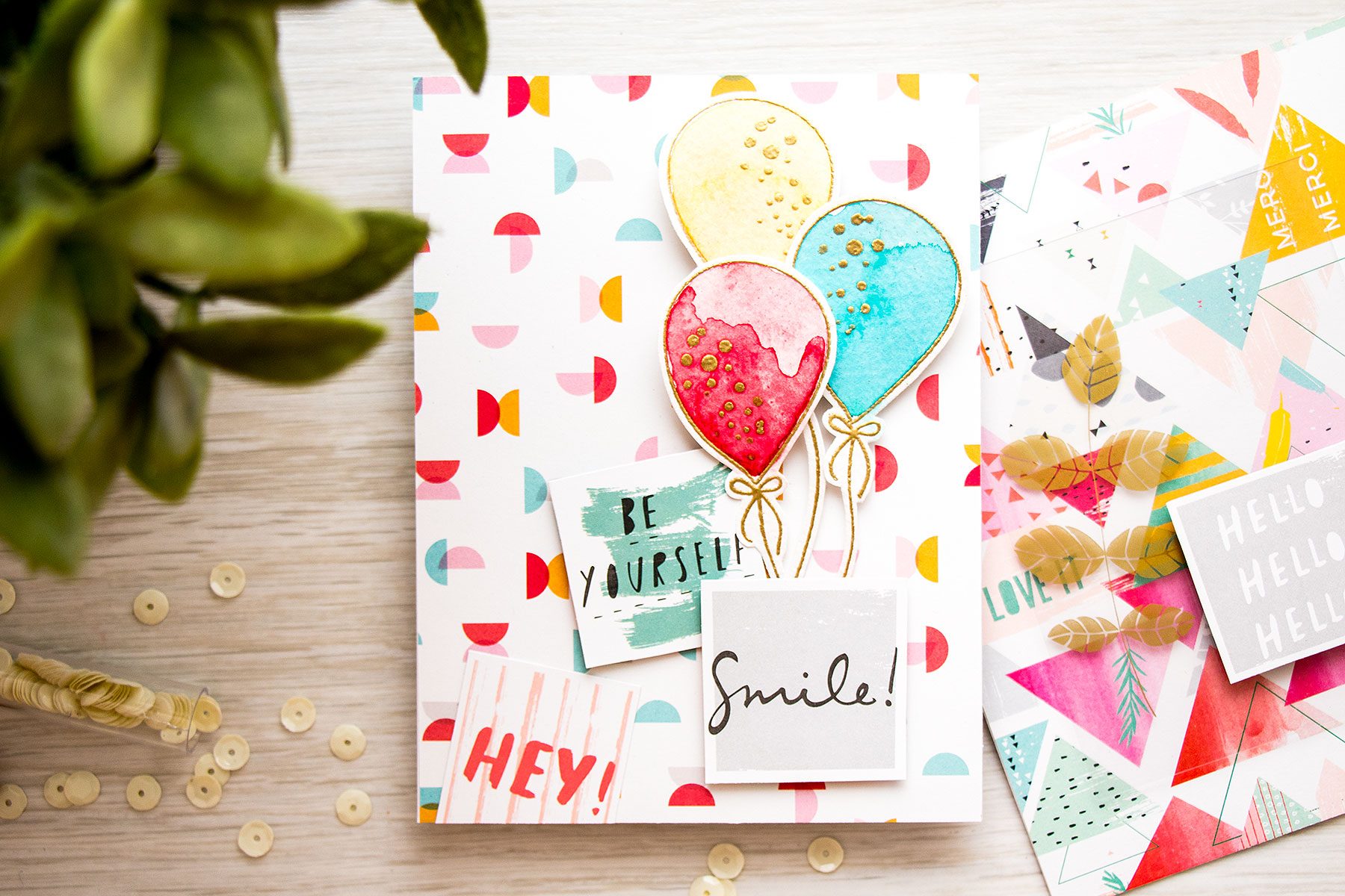 Yana Smakula | Simon Says Stamp September Card Kit – Be Yourself & Smile